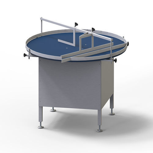 Mesa rotativa indexadora acionada por motor - EFM MACHINERY