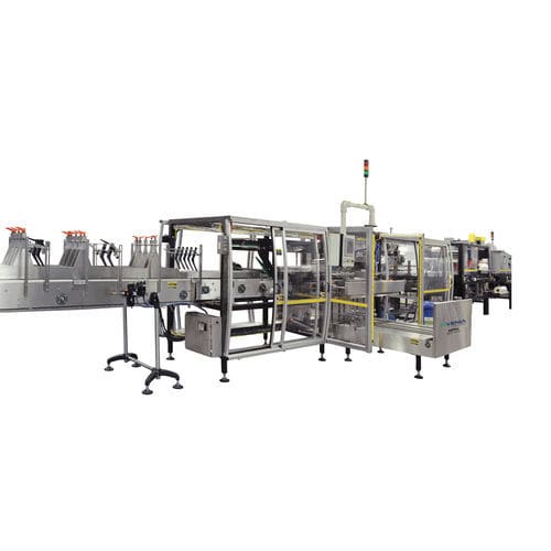 Encaixotadora/embaladora de bandejas wraparound - PC-3500/4500 - FISCHBEIN - automática / para engarrafamento / para latas de conserva