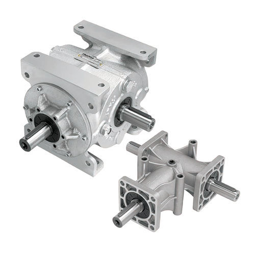Caixa de transmissão angular de engrenagens cônicas - AG series - FRANCIA OFFICINE - com flange de motor / em alumínio / em ferro fundido