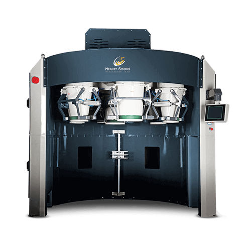 Máquina embaladora automática - HSCTMA - HENRY SIMON - compacta / de granulado / para a indústria alimentícia