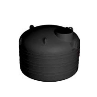 Tanque cilíndrico - PI 1000, PI2000 - ROTOTEC SPA - enterrado / de armazenamento de água potável / de recuperação
