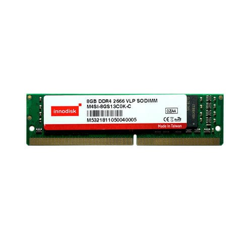 Módulo de memória SO-DIMM - DDR4 SODIMM VLP - Innodisk Corporation - DDR4 / industrial