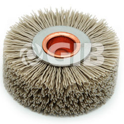 Escova circular de pontas torcidas - GOLDEN INDUSTRIAL BRUSH - de acabamento / de limpeza / de rebarbagem