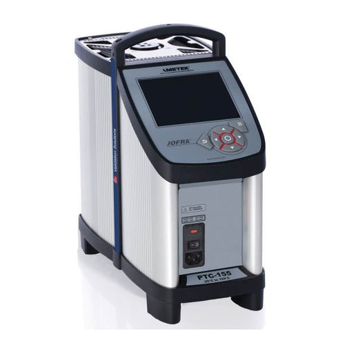 Calibrador de poço seco - PTC 155A - Ellab Validation & Monitoring Solutions - de temperatura / digital / compacto
