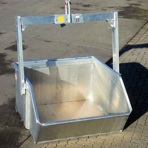 Caçamba basculante em alumínio - KM series - Böcker Maschinenwerke GmbH - para produtos a granel / aberta / elevatória