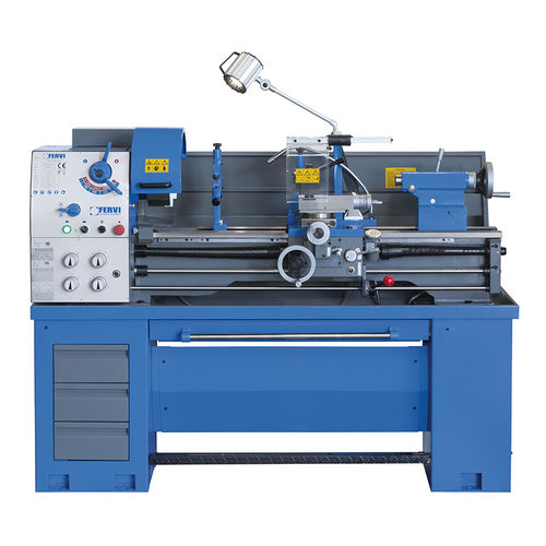 Torno convencional - T069/400V - FERVI - horizontal / de 3 eixos / Camlock D1-5