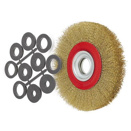 Escova circular - SRF125/25 - FERVI - de acabamento / em aço
