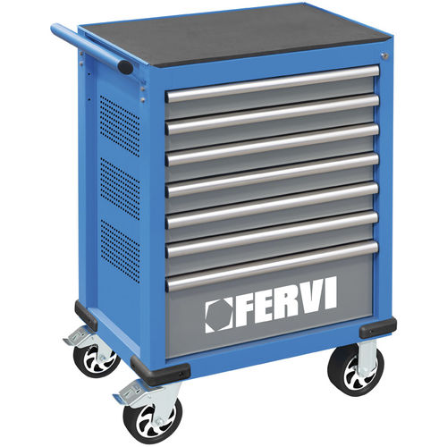Carrinho de oficina 7 gavetas - C960C3C - FERVI