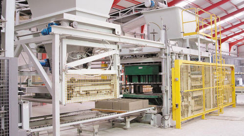 Máquina de fabricação de blocos em concreto - Megabloc - POYATOS - automática