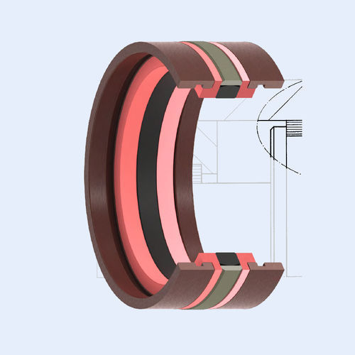 Anel O-ring - GD1000K series - Hunger - em NBR / em PTFE / em PUR