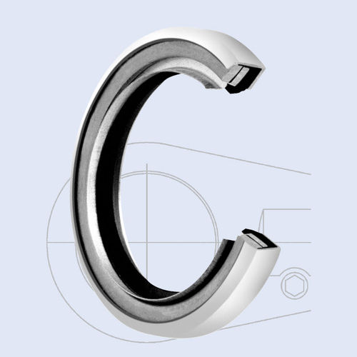 Anel raspador - A-EIS series - Hunger - em aço / em PTFE / metal/borracha
