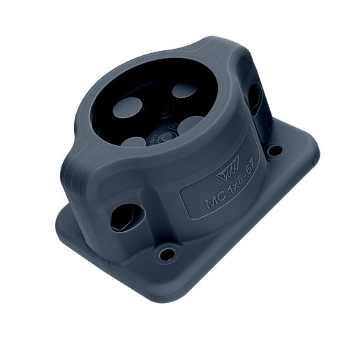Placa de entrada de cabos IP55 - MC 1/9 - Trelleborg Cable Entry Solutions - com flange / para painel elétrico / para cabos