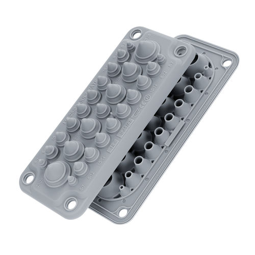 Placa de entrada de cabos IP66 - MC 25/27 - Trelleborg Cable Entry Solutions - IP67 / para painel elétrico / para cabos