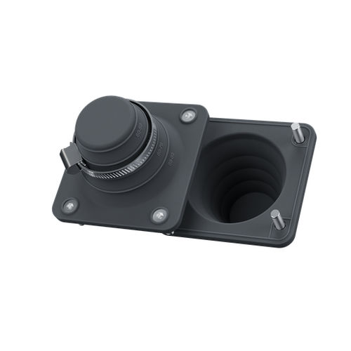 Sistema de entrada de cabos IP66 - T-CG 50-88 BLACK UL94 V-0 - Trelleborg Cable Entry Solutions - para cabos