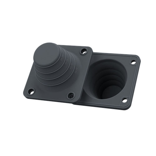 Sistema de entrada de cabos IP66 - T-CG 50-88 BLACK UL94 V-0 - Trelleborg Cable Entry Solutions - para painel elétrico