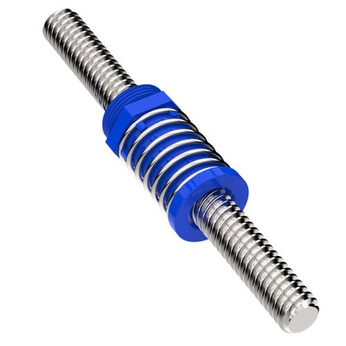 Parafuso de avanço de compensação de folga - ATA series  - Helix Linear Technologies - de rosca redonda / em material plástico / com porca