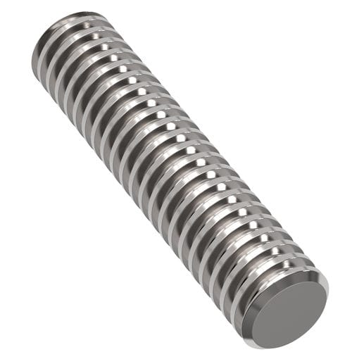 Parafuso de avanço de rosca redonda - RH/LH SS series  - Helix Linear Technologies - em aço inoxidável / em aço inoxidável