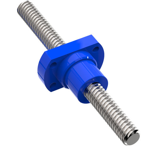 Parafuso de avanço de rosca redonda - HLC series  - Helix Linear Technologies - em material plástico
