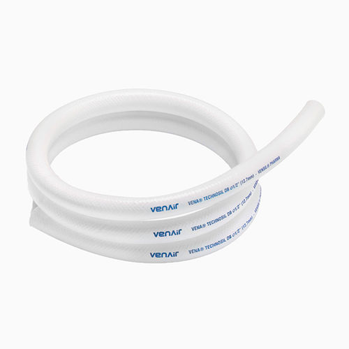 Mangueira para produtos químicos - Vena&reg; Technosil DB - Venair - em borracha de silicone / em silicone / de transporte
