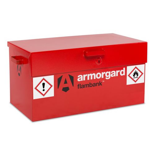 Caixa em aço - FB series - Armorgard Ltd - para produtos perigosos / para produtos químicos / com tampa