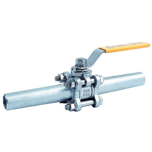 Válvula de esfera - BT-V3L - BOLA-TEK Mfg.Co - manual / 3 peças / de soldar