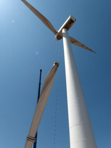 Sistema de manipulação para pá de turbina eólica - FT 3117 - Airpes - sob medida