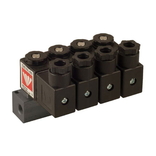 Válvula solenoide de manifold - G80-M - BACCARA AUTOMATION - de ação direta / de 2 vias / NF