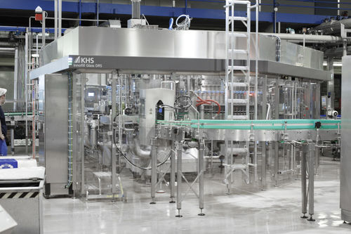Envasadora automática - DRS - KHS GmbH - para garrafas de vidro / para bebidas / para cerveja