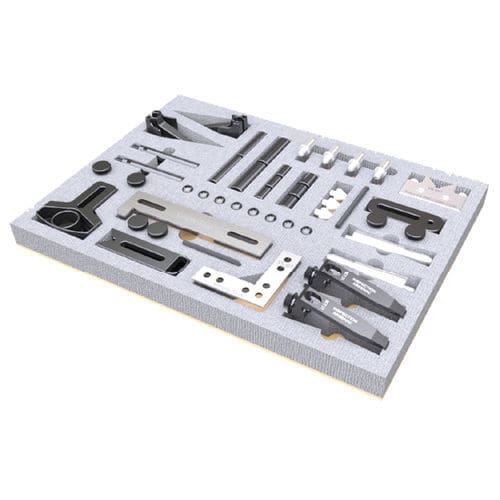 Jogo de elementos de fixação mecânico - ALUMESS.easyloc TA - Spreitzer GmbH & Co. KG - Präzisionswerkzeuge - para máquina de medição tridimensional / para medidores ópticos / de perfil plano