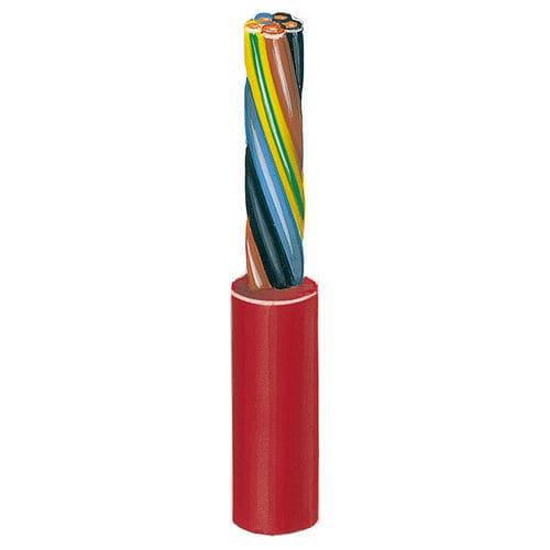 Cabo de dados - Si-SL-J 0,75 - Metrofunk Kabel-Union - isolado / blindado / para altas temperaturas