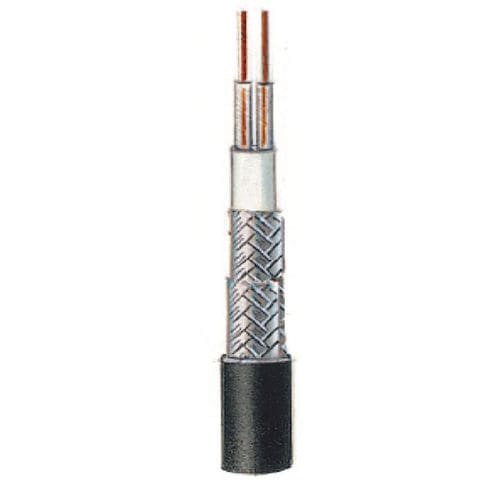 Cabo elétrico RF - RG-22 B/U  - Metrofunk Kabel-Union - coaxial / blindado / para aplicações de alta frequência