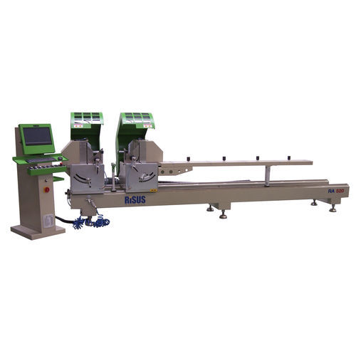 Máquina de corte de duas cabeças para alumínio - RK-6000S - Risus Machines - para perfis / CNC