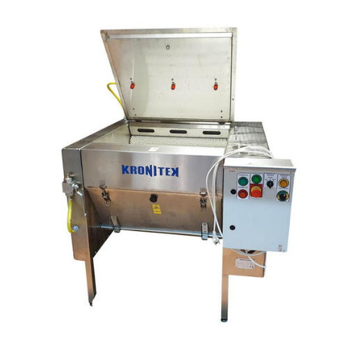Descascadora-lavadora de legumes - WPM-500 - Kronitek - para frutas
