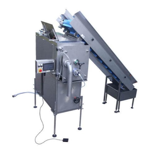Máquina embaladora automática - Kronitek - para produtos alimentares / para a indústria alimentícia / com transportador contínuo