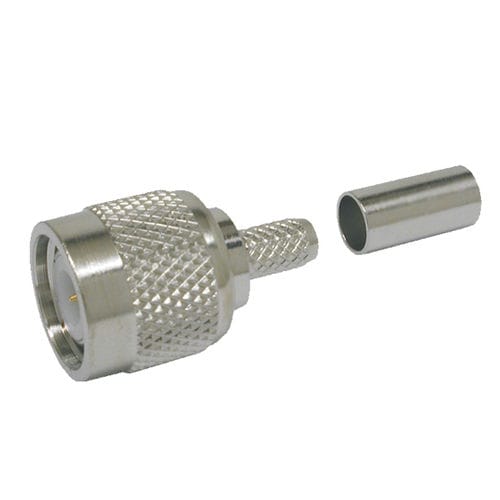 Conector macho - TC-100-TM  - Times Microwave Systems - RF / TNC / reto