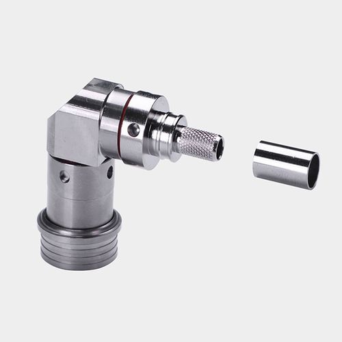 Conector para cabo coaxial - EZ-240-QNM-RA-X - Times Microwave Systems - RF / QN / de ângulo reto