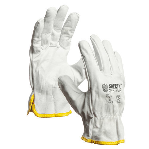 Luva de movimentação - GT214 - Lanzi Srl | Safety Systems - de proteção mecânica / resistente a óleo / em couro bovino de flor integral