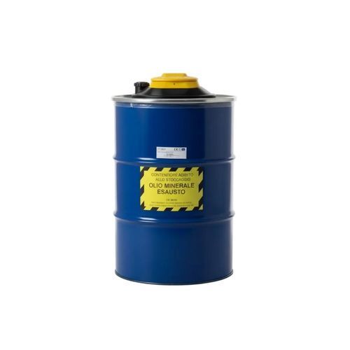 Contêiner de lixo em aço - CA220OIL - Ricomi srl - de carga vertical / para óleo usado / com fecho / trava