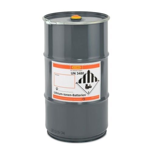 Barril com homologação ONU - 11200 - Ricomi srl - de resíduos para baterias usadas / para produtos perigosos