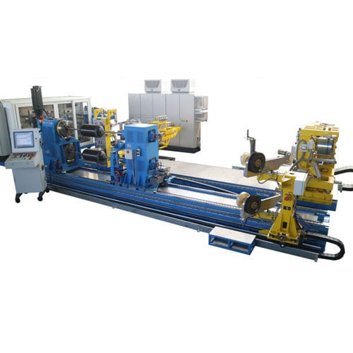 Máquina de enrolamento de filamentos controlada por computador - Mikrosam - de 6 eixos