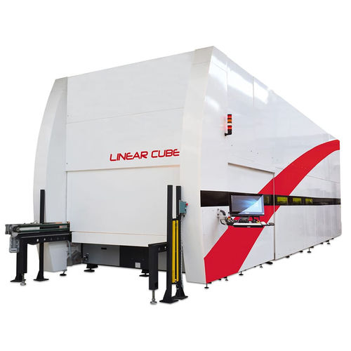 Máquina de corte a laser de fibra - Linear Cube Series - Cutlite Penta - a laser 2D / a laser 3D / CN