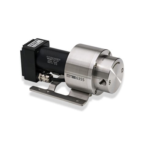 Bomba de engrenagem - mzr-6355 - HNP Mikrosysteme GmbH - para produtos químicos / com motor CC / de acionamento magnético