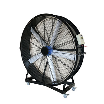 Ventilador de piso - HFS-Y - Fujian Huada Electric CO.,Ltd - móvel / axial / de resfriamento