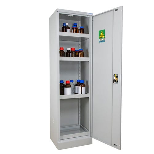Armário de acondicionamento - AL157 - ALL SAFETY - de segurança / de piso / com portas de bater