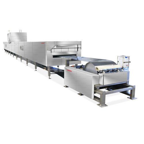 Forno tipo túnel - Hasborg - térmico / a gás / para a indústria alimentícia