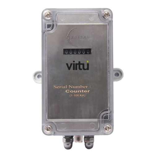 Contador de relâmpagos analógico - VIRTU  - Orbital Lightning Protection Technologies - mecânico / eletromecânico / IP65