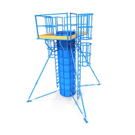 Fôrma circular - Frameset - URTIM - com quadro / circular / para pilares circulares