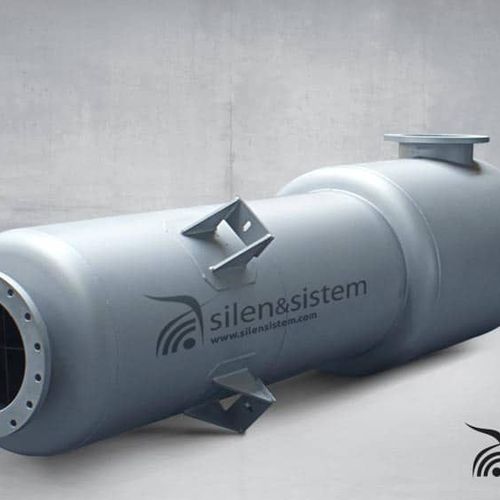 Silenciador de escape - Sm30 - SILEN Y SISTEM SL - para motor a diesel / em aço