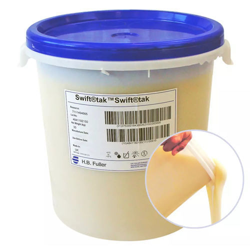 Cola acrílica - SWIFT TAK - Bulteau Systems - para papel / para caixas de papelão / monocomponente