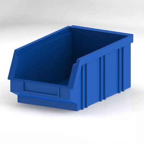 Caixa com abertura frontal em material plástico - BAC series - Bulteau Systems - de armazenamento / empilhável